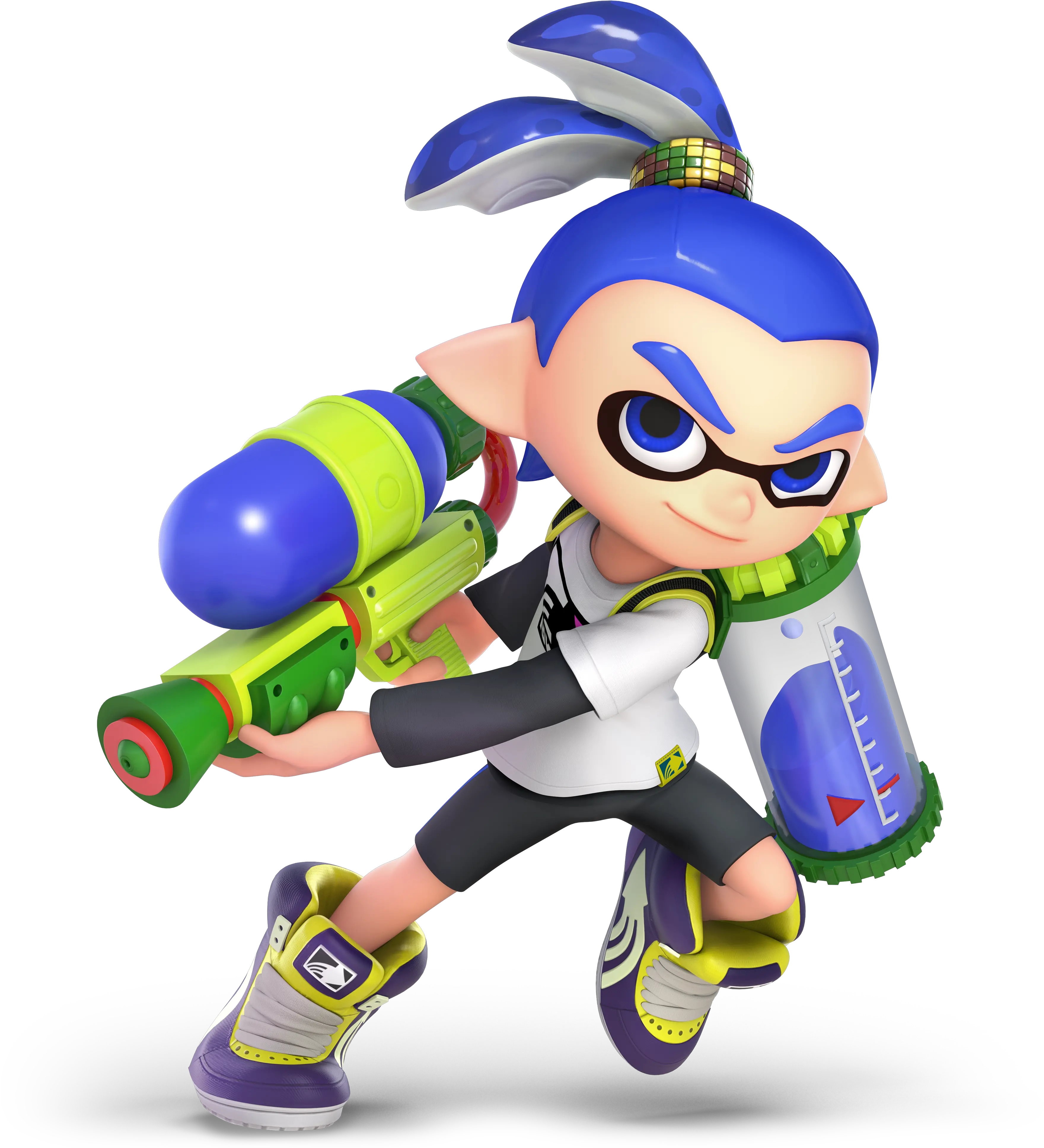 Light Blue Inkling Inkling Boy Super Smash Bros Png Inkling Png