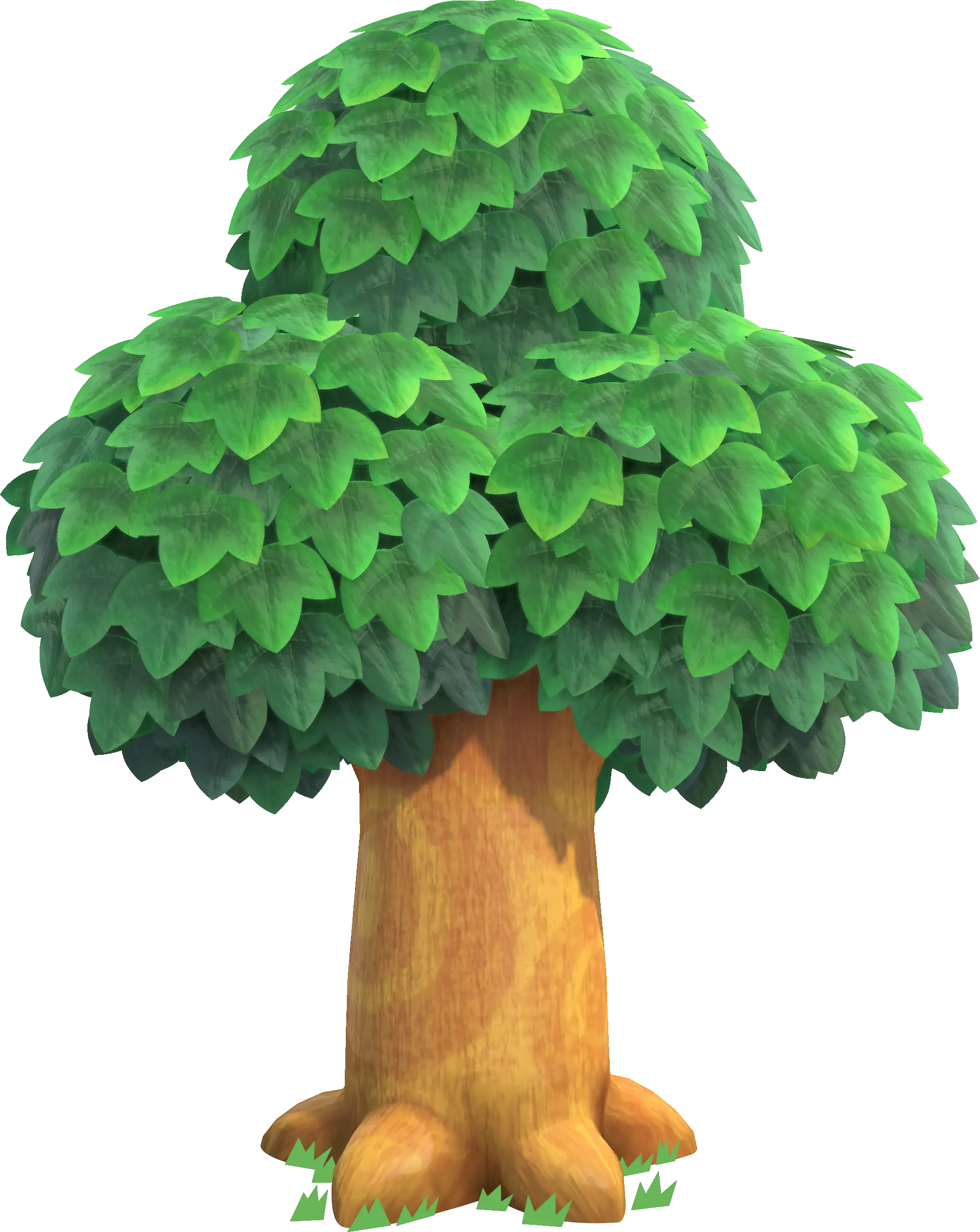 Tree Animal Crossing Wiki Fandom Animal Crossing Fall Tree Png Trees Top View Png