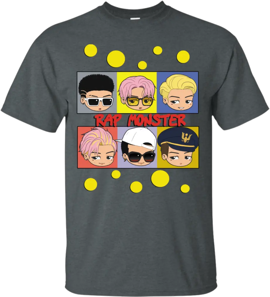 Bts Black Sabbath Tshirt For Kids Png Rap Monster Png