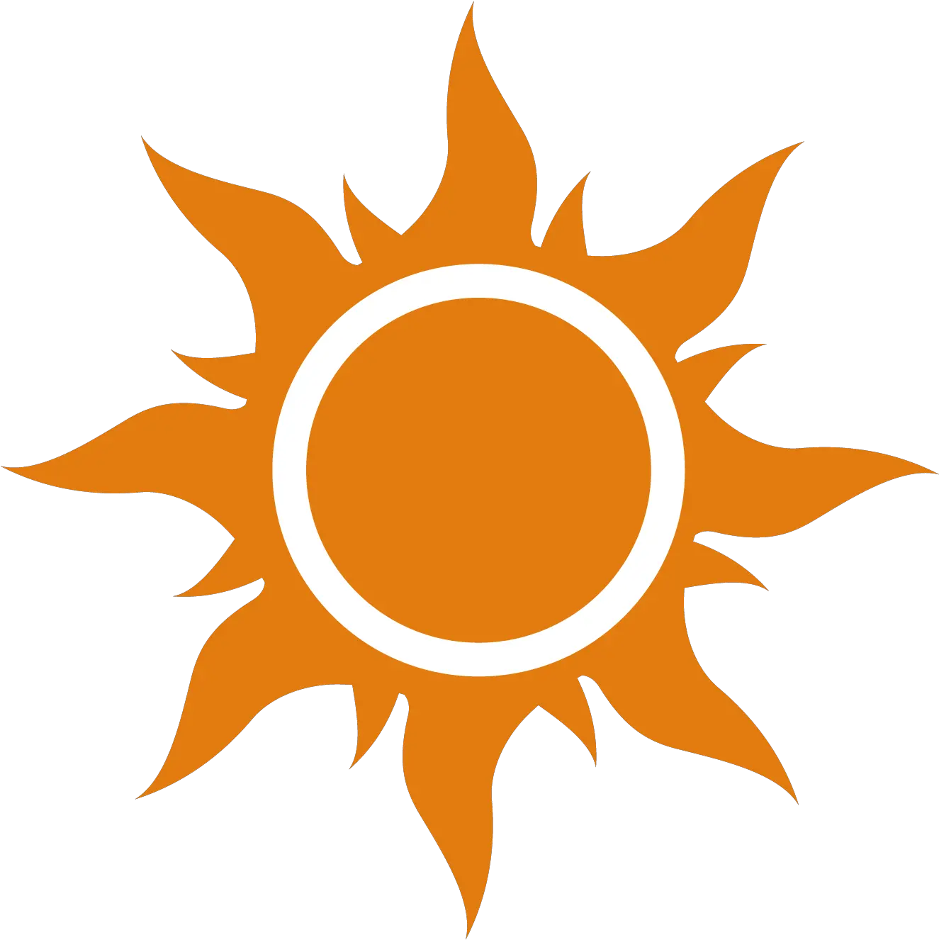Download Hd China Icon Painted Sun Transprent Png Free Black Sun Silhouette China Icon