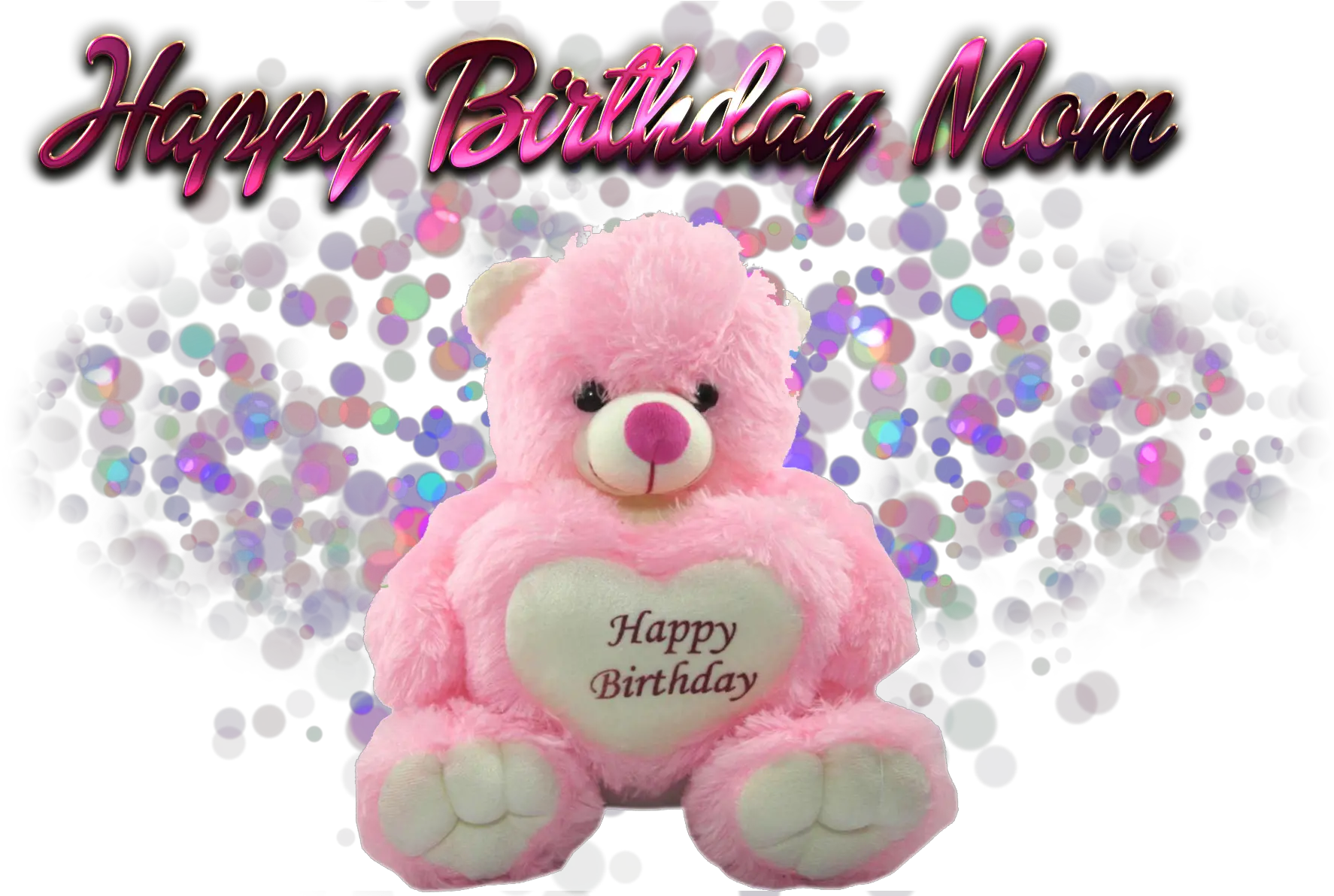 Happy Birthday Mom Png Photo Background