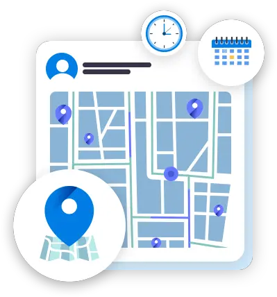 Field Force Tracking Software Management Vertical Png Location Tracking Icon