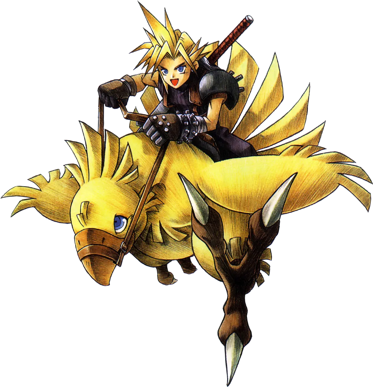 Download Final Fantasy Chocobo Chocobo Final Fantasy 7 Png Chocobo Png