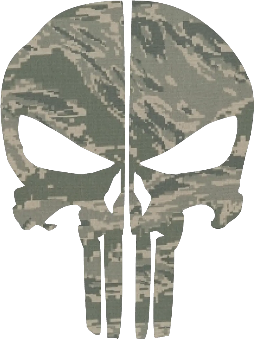Air Force Digtial Camo Punisher Skull Camouflage Punisher Skull Transparent Png Punisher Skull Transparent