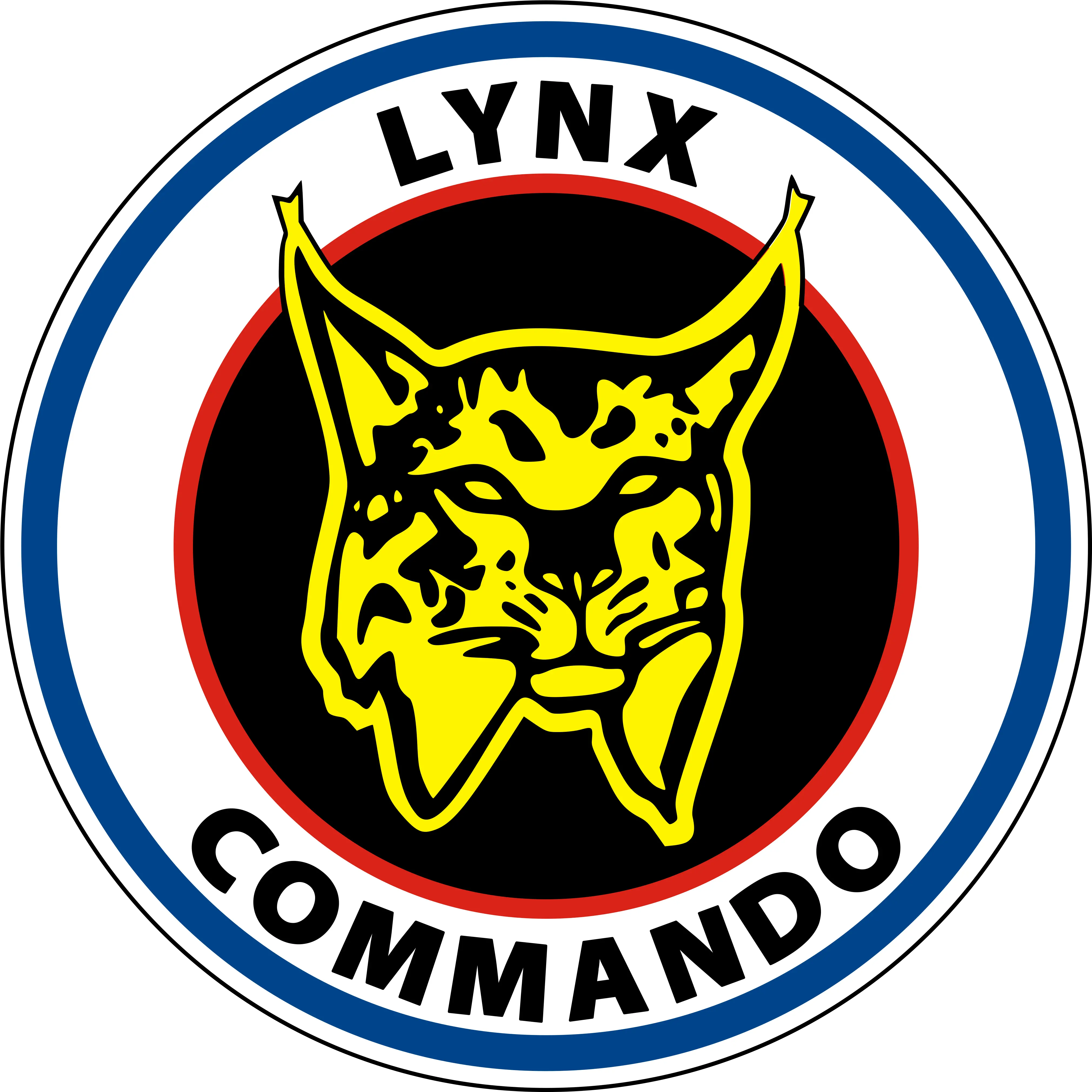 Fileemblème Du Lynx Commando Úousvg Wikimedia Commons Útvar Osobitného Urenia Png Lynx Png