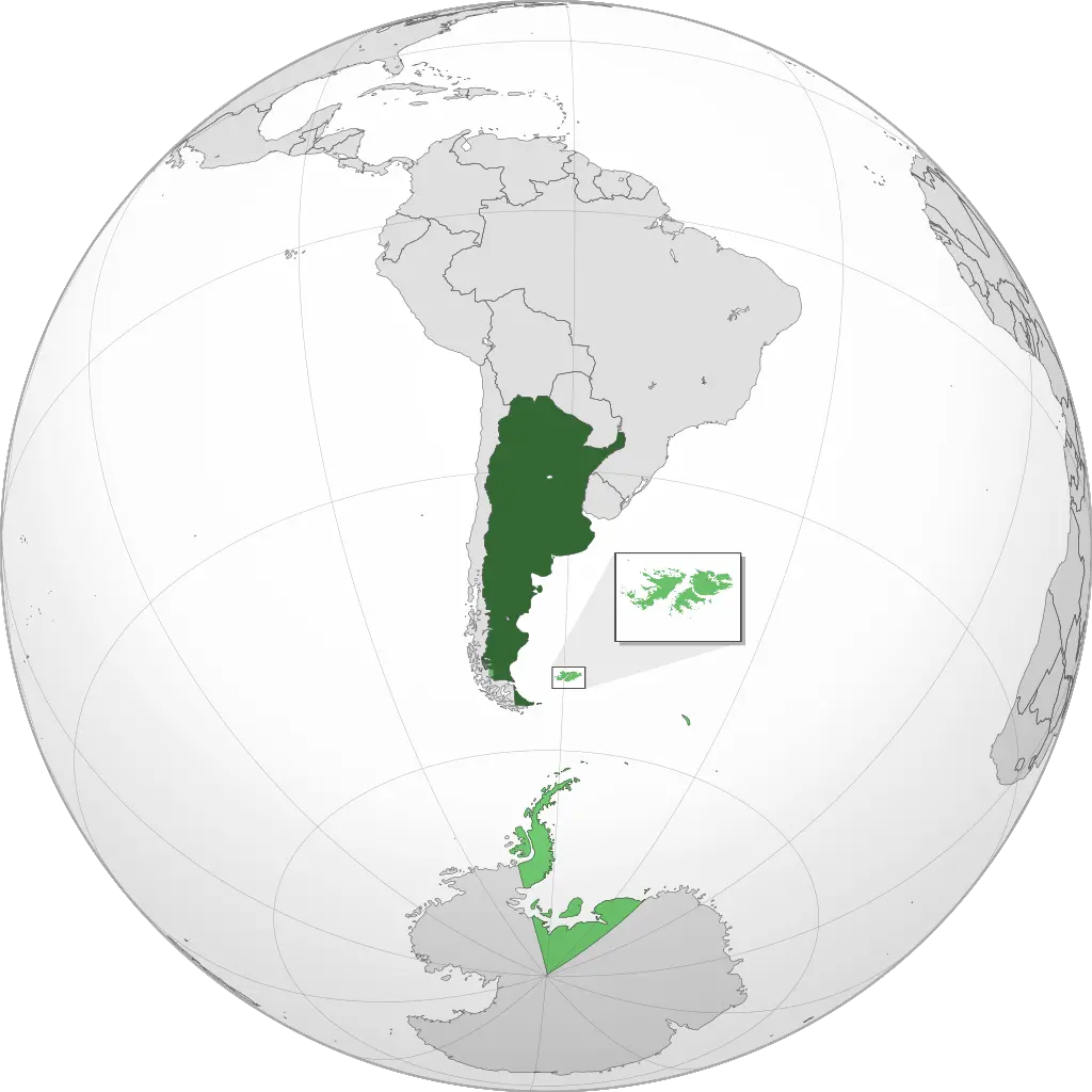 De Las Islas Malvinas En Argentina World Map By Argentina Png Ubicacion Png