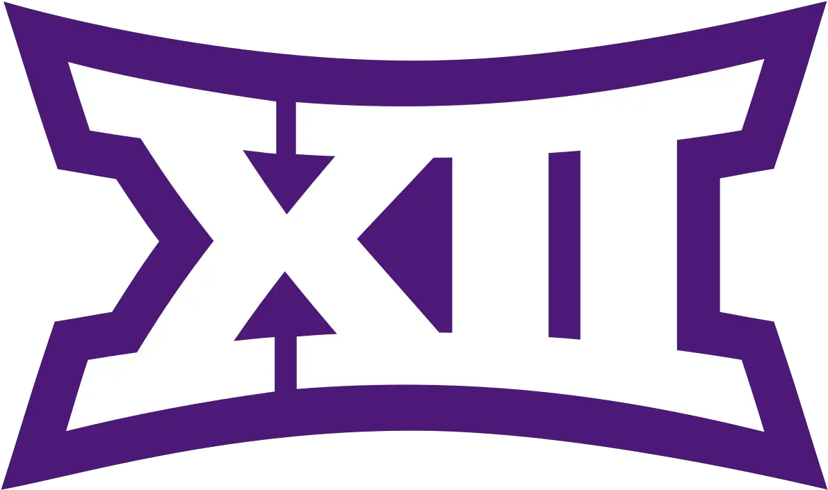 Big 12 Logo In Tcu Colors Big 12 Logo Png Tcu Logo Png