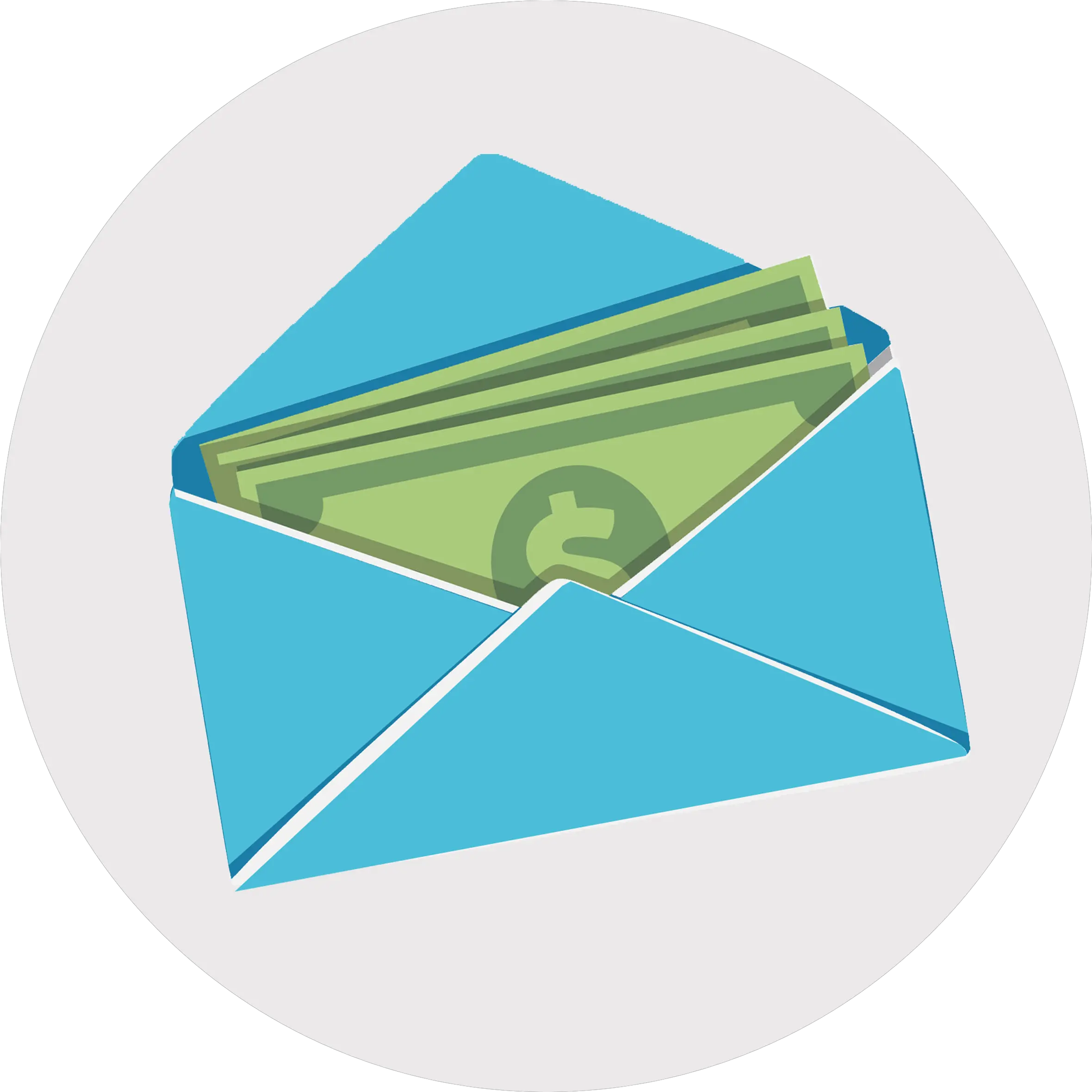 Download Money Envelope Icon Triangle Png Image With No Money In Envelope Icon Envelope Icon Png