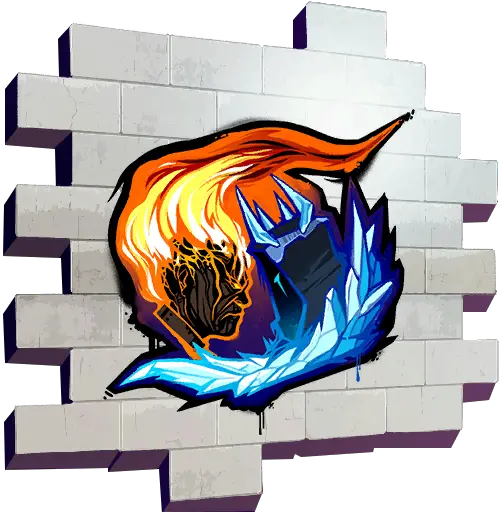 Fortnite Fire V Ice Spray Png Pictures Images Fortnite Spray Icy Icon