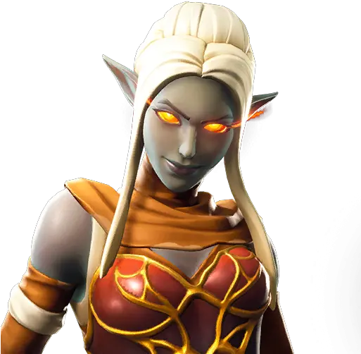 Cinder Season Fortnite Skin Png Fortnite Chest Png