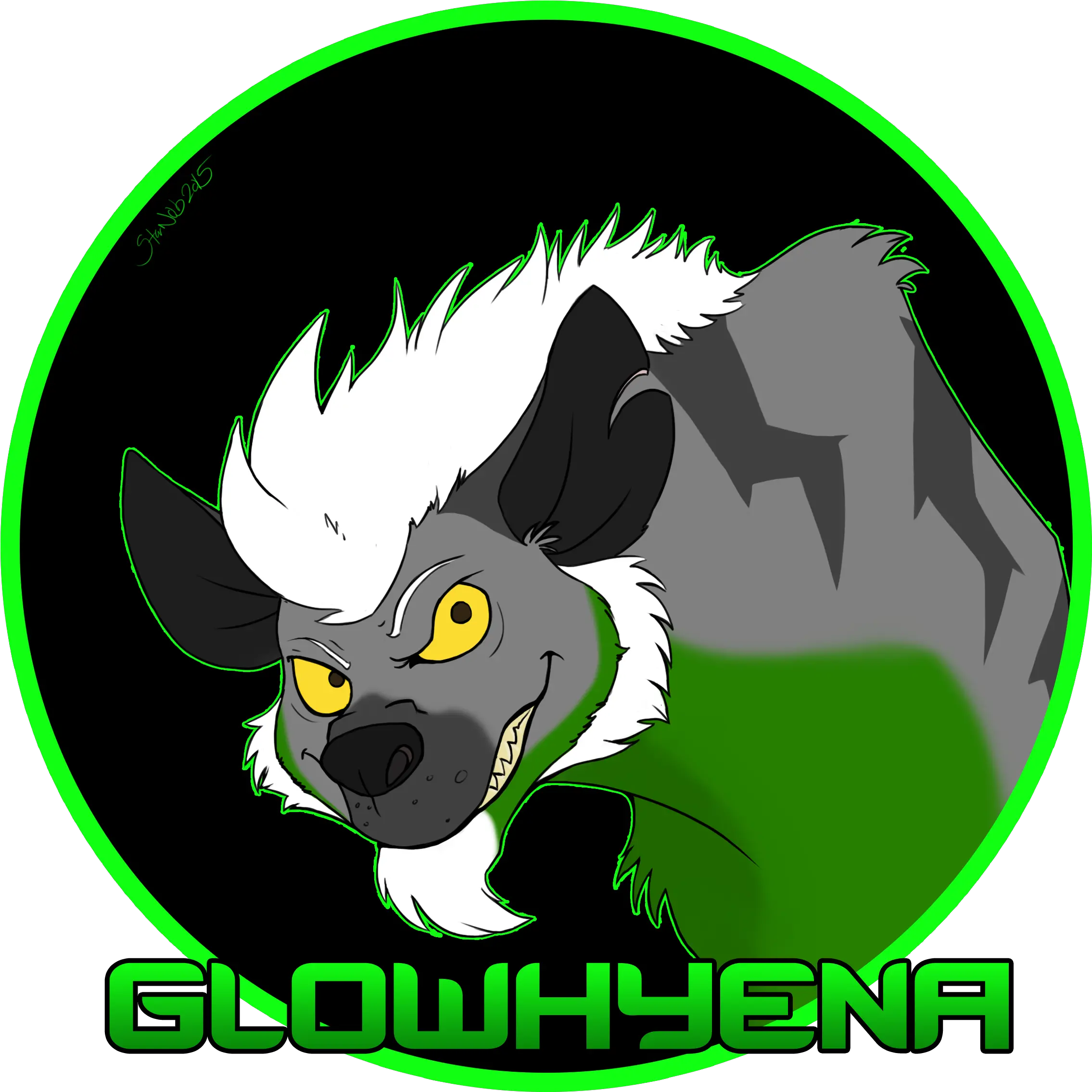 Glowy Symbol U2014 Weasyl Video Game Png Hyena Icon