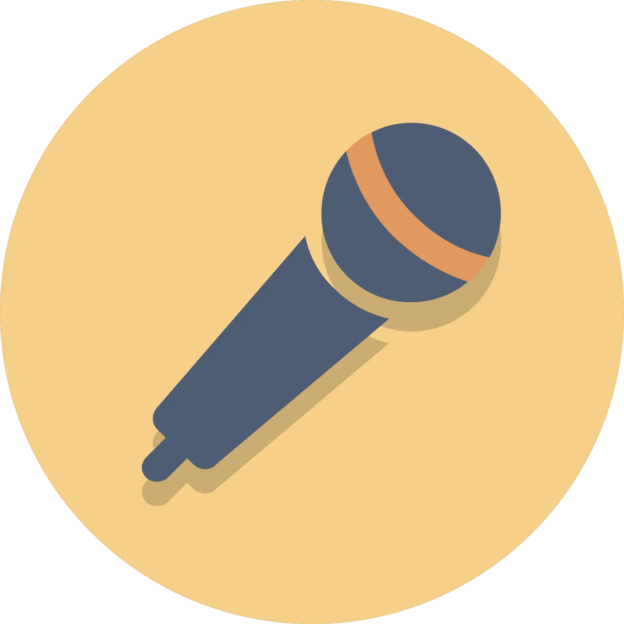 Circle Icons Microphone Flat Microphone Icon Png Mic Icon Png