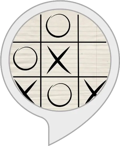 Amazoncom Tic Tac Toe Alexa Skills Play Xo Png Toe 2 Icon