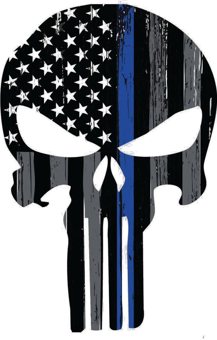 Punisher Png Transparent Image Thin Blue Line Punisher Png Punisher Png