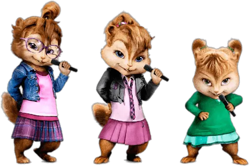 Alvin And The Chipmunks Singing Chipettes Alvin And The Chipmunks Png Alvin Png