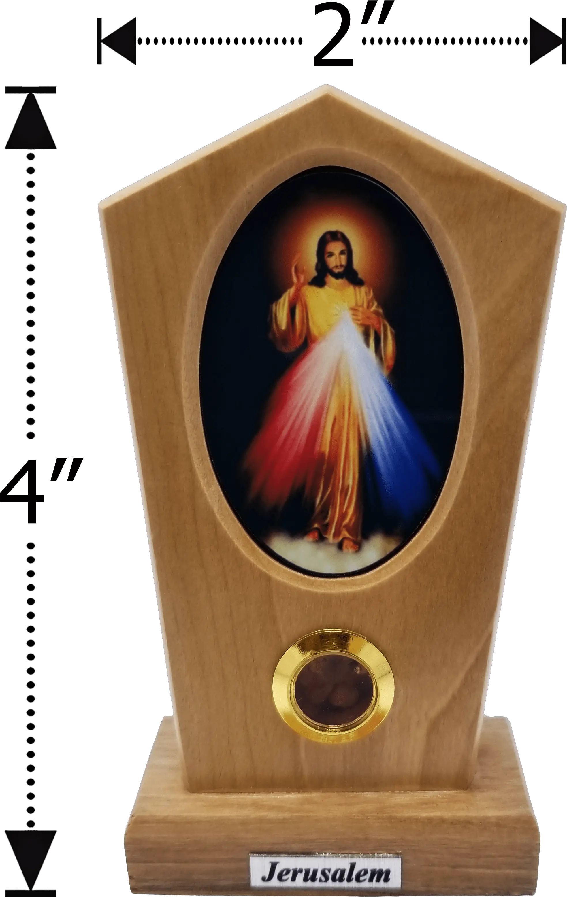 Jesus Divine Mercy Icon Olive Wood Stand Jesus Divine Mercy Icon Olive Wood Stand Png Ten Commandments Icon