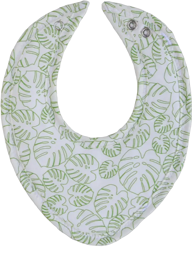 Modern Monstera Drool Bib Singing Bear Decorative Png Drool Png