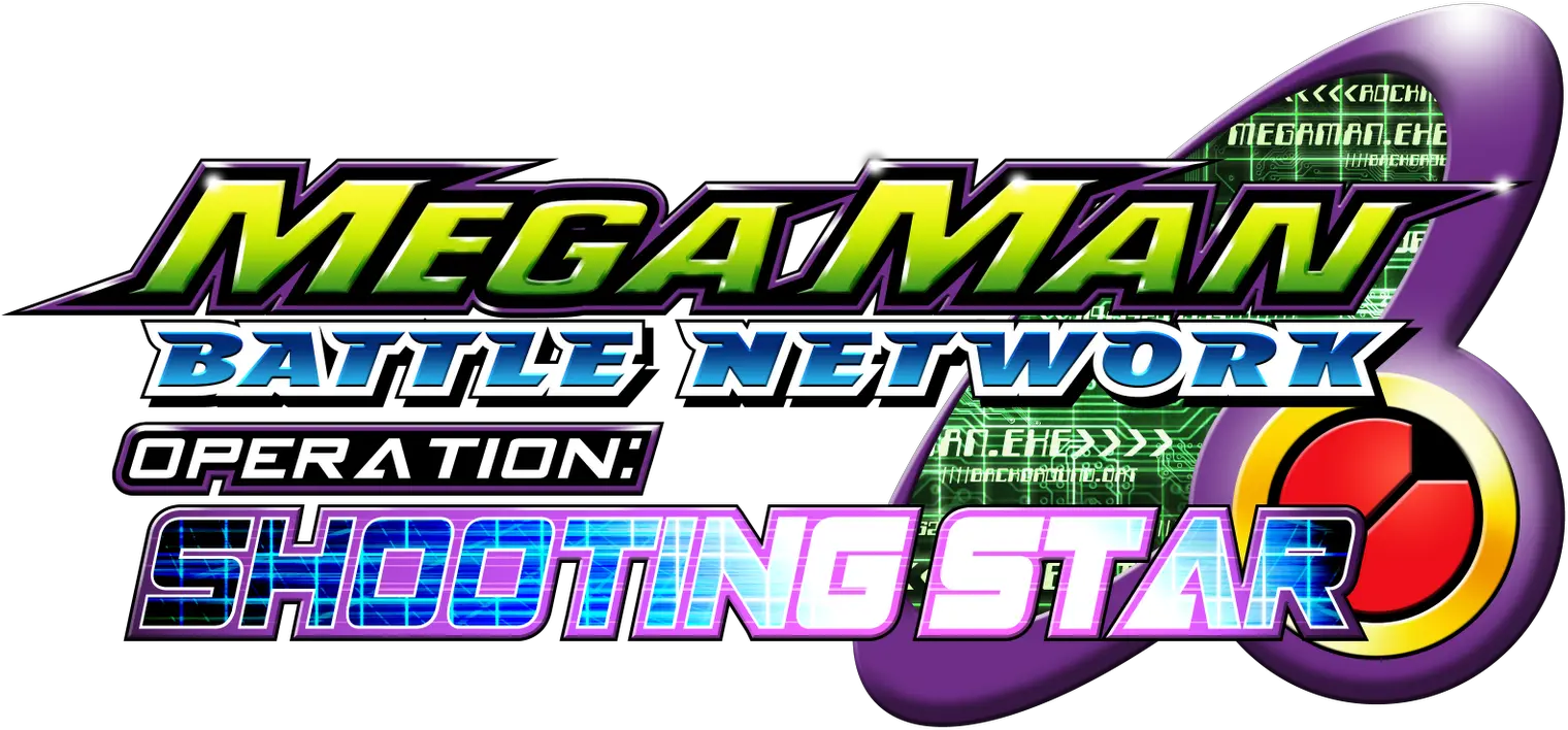 Operate Shooting Megaman Battle Network Operation Png Shooting Star Logo