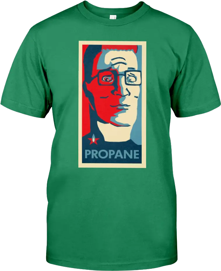 Hank Hill Propane Cotton T Shirt Ninja Kids T Shirt Green Png Hank Hill Png