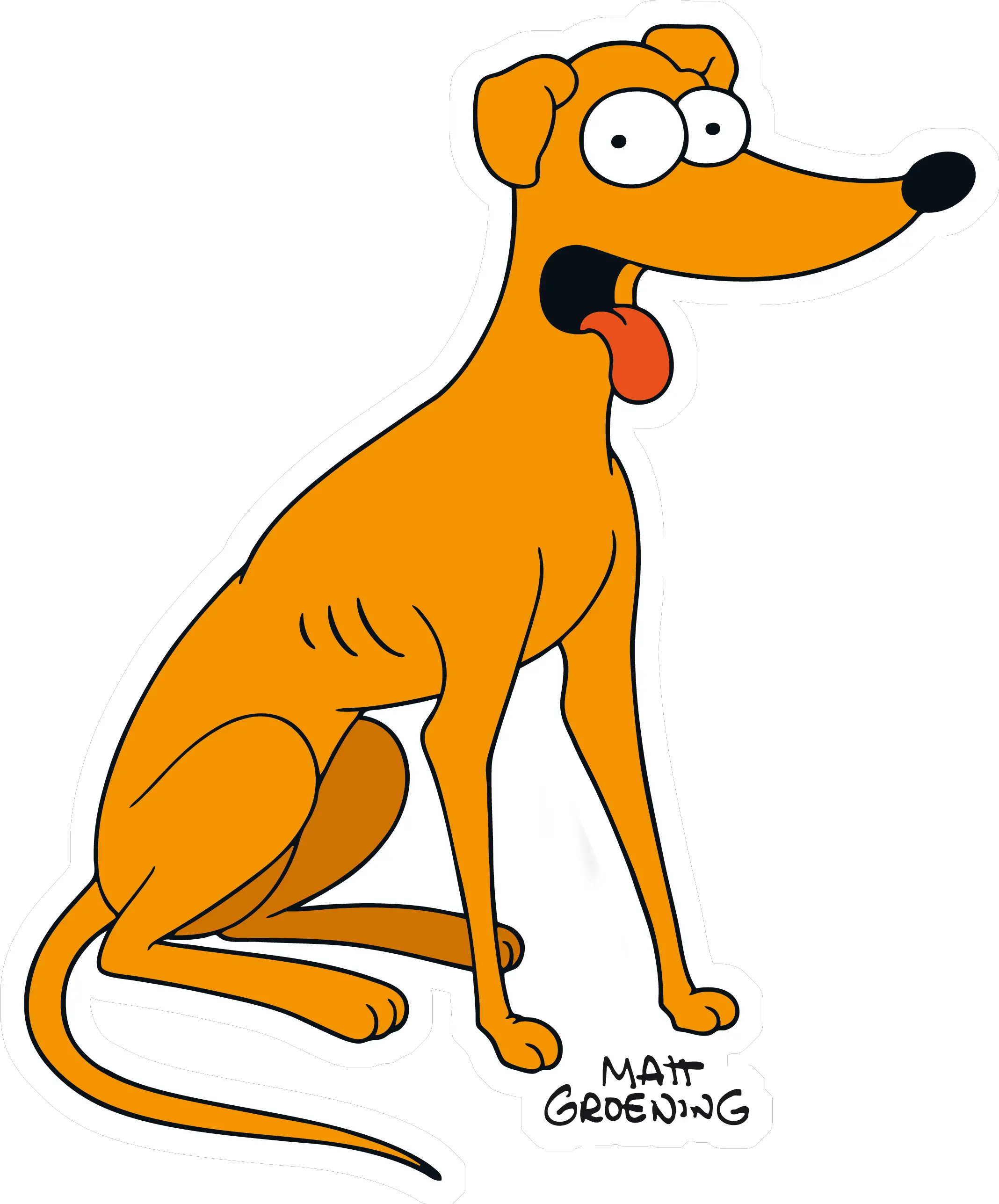 Download Whippets Los Simpson Movies Ayudante De Santa Claus Los Simpsons Png Los Simpson Png