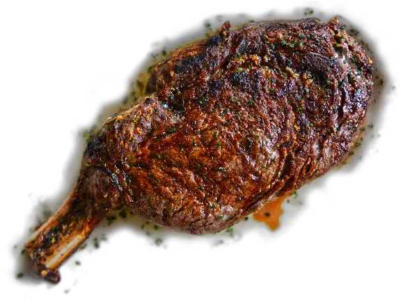 Bone Steak Top View Png Steak Transparent