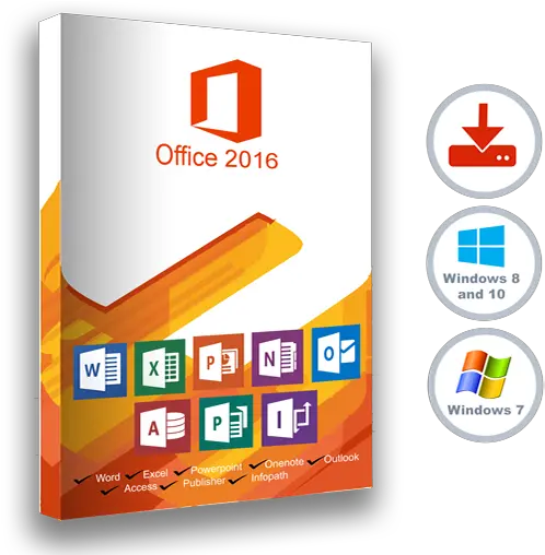 Microsoft Office 2016 Uk Ms Office Pro Plus 2010 Png Office 2016 Logo