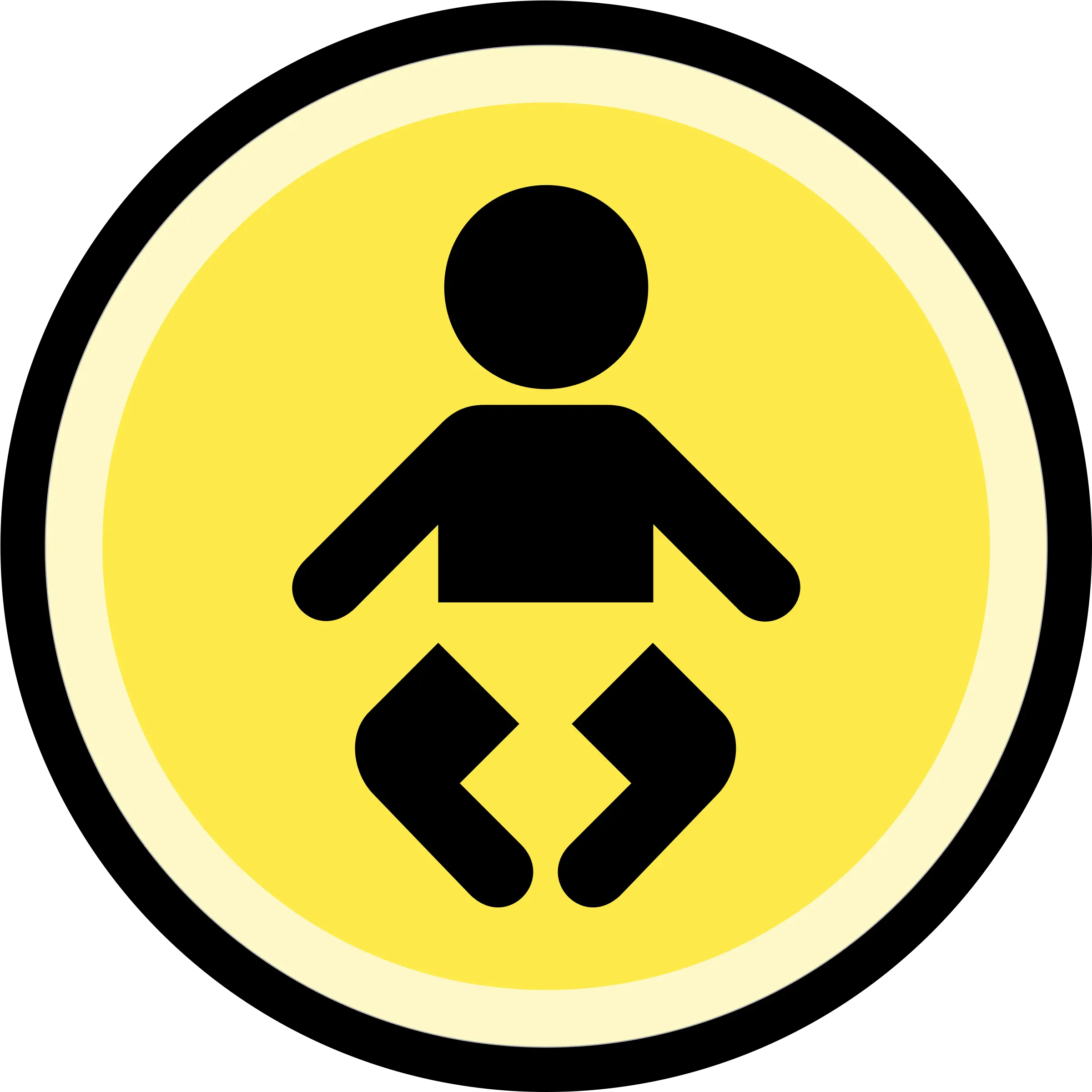 Young Clipart Easy Baby Transparent Free Baby Changing Printable Sign Png Easy Button Png