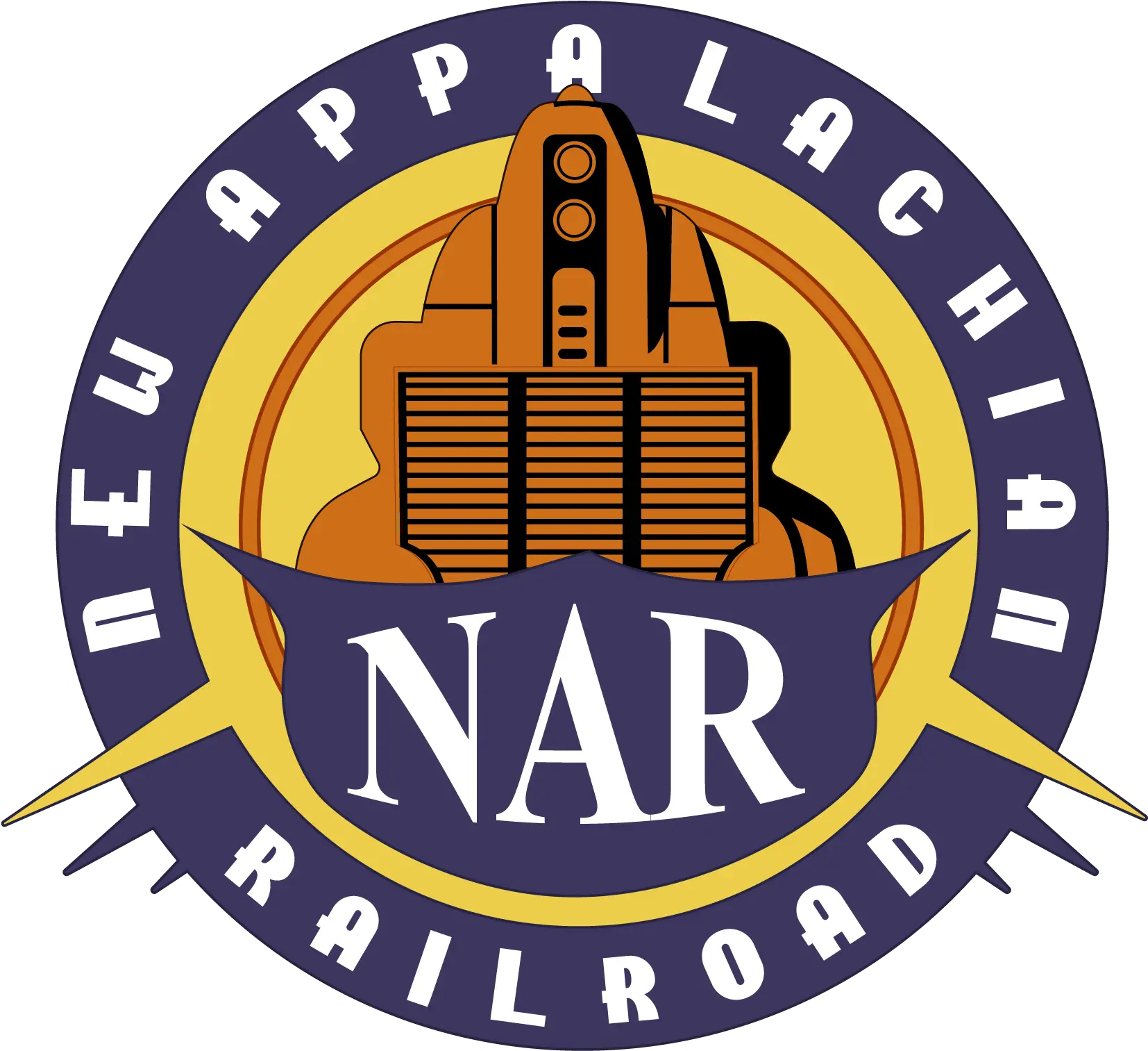 New Appalachian Railroad Face Masks Clip Art Png Nar Logo