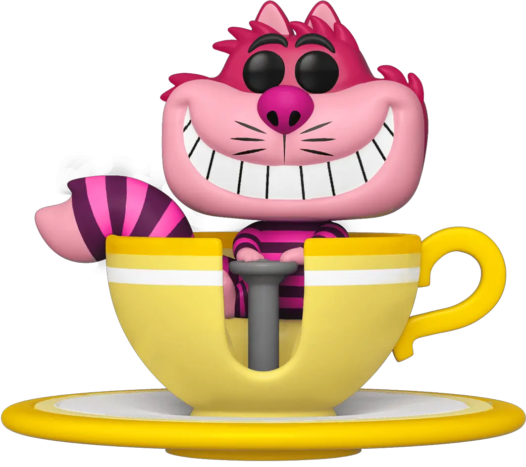 Cheshire Cat Mad Tea Party Funko Pop Cheshire At The Mad Tea Party Funko Pop Png Cheshire Cat Png