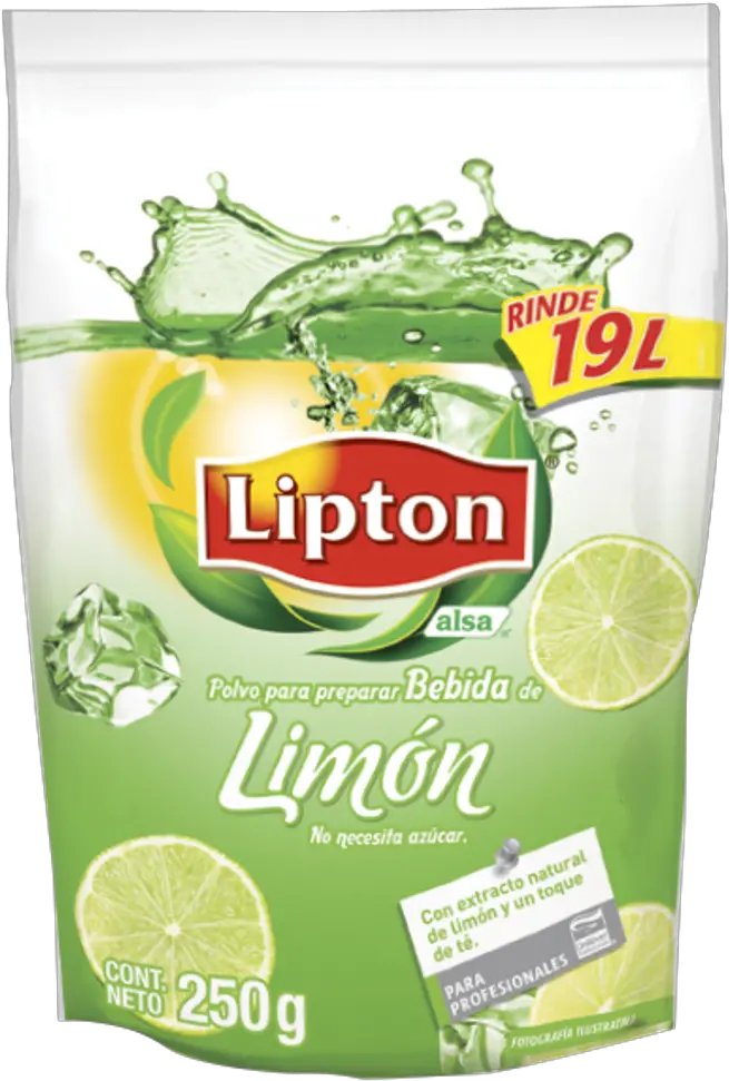 Lipton Agualimonpng U2013 Arte Ventas Lipton Agua Fresca Limon Png