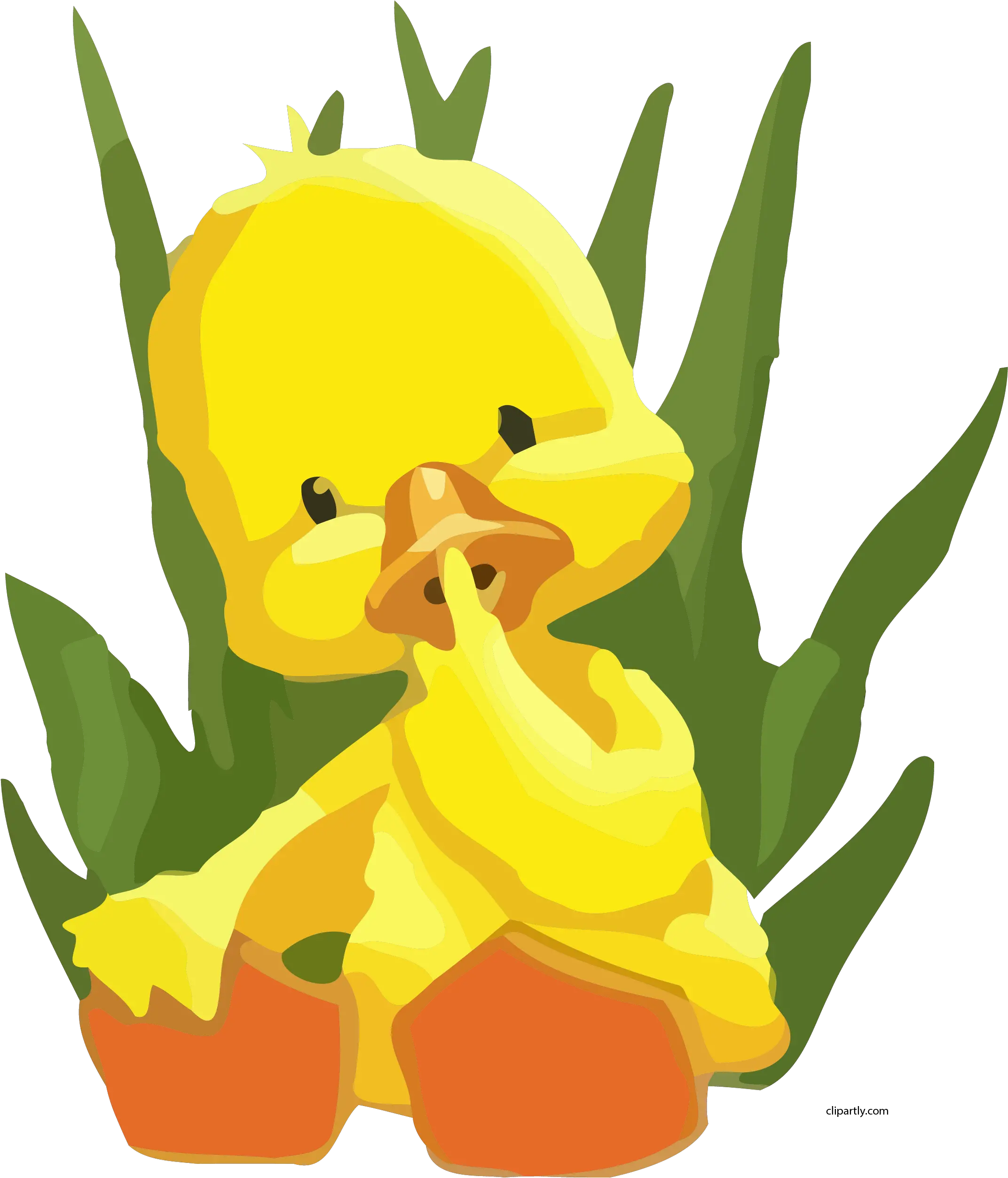 Shh Baby Duck Clipart Png Free Clipart Duck Sitting Shh Png