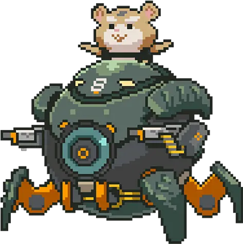 Wrecking Ball Overwatch Wiki Overwatch Wrecking Ball Pixel Png Roadhog Hook Icon