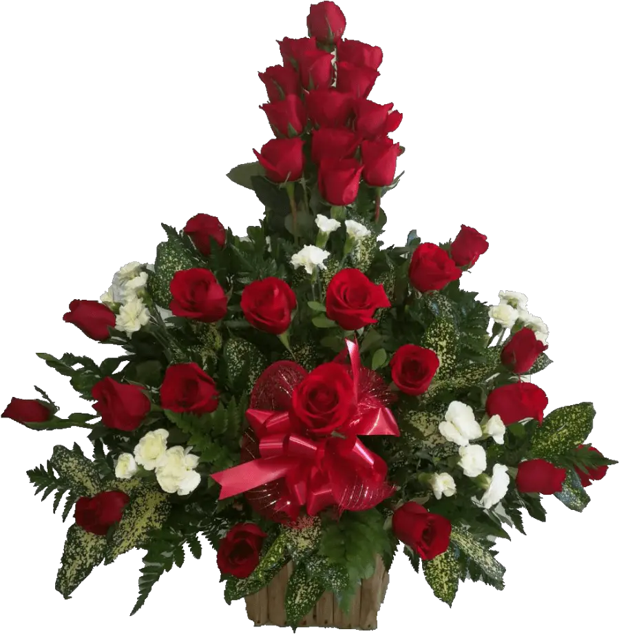 Arreglo Floral De Rosas Rojas Para Amor Rosas Arreglos Florales Png Rosas Rojas Png