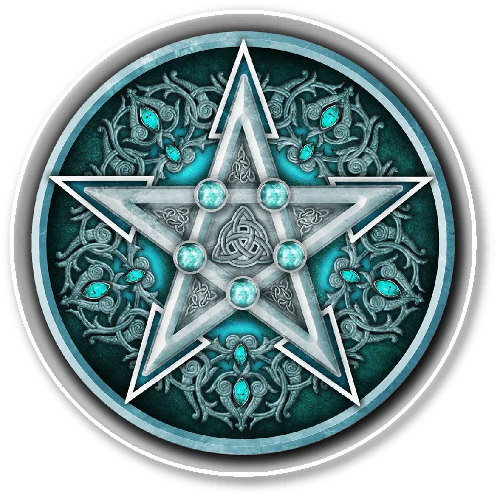 Water Pentacle Sticker Ancient Symbols Background Pentagram Png Pentacle Transparent Background