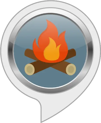 Amazoncom Sleep Sounds Campfire Alexa Skills Flame Png Ark Red No Sound Icon