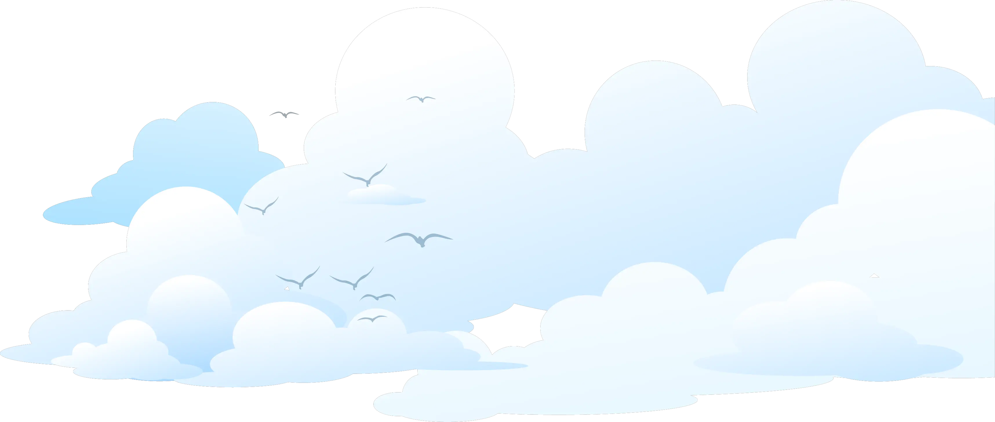 Blue Clouds Background Png