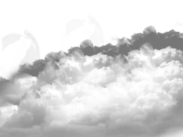 Black And White Clouds Png