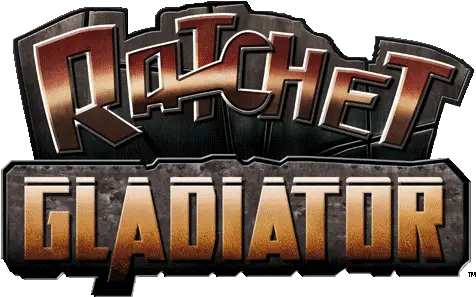 Ratchet Gladiator Logo Ratchet Deadlocked Logo Png Gladiator Logo