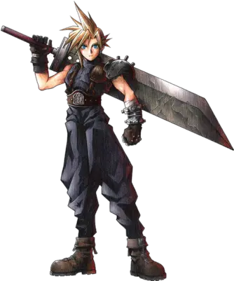 Cloud Cloud Ff7 Artwork Png Final Fantasy 7 Icon