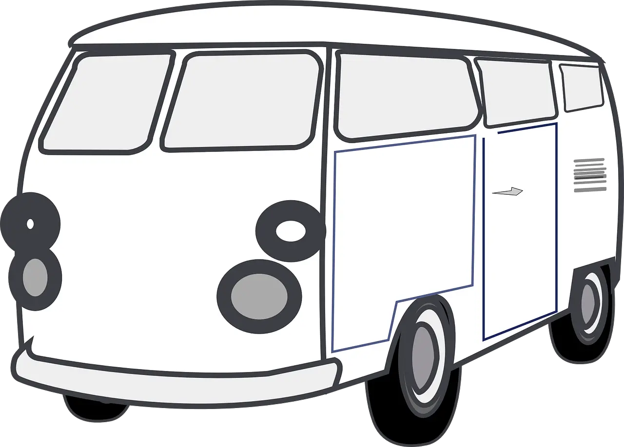 Van Clipart Black And White Png Van Black And White Van Png