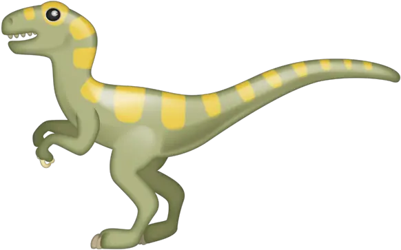 Emoji U2013 The Official Brand Velociraptor Animal Figure Png Velociraptor Png