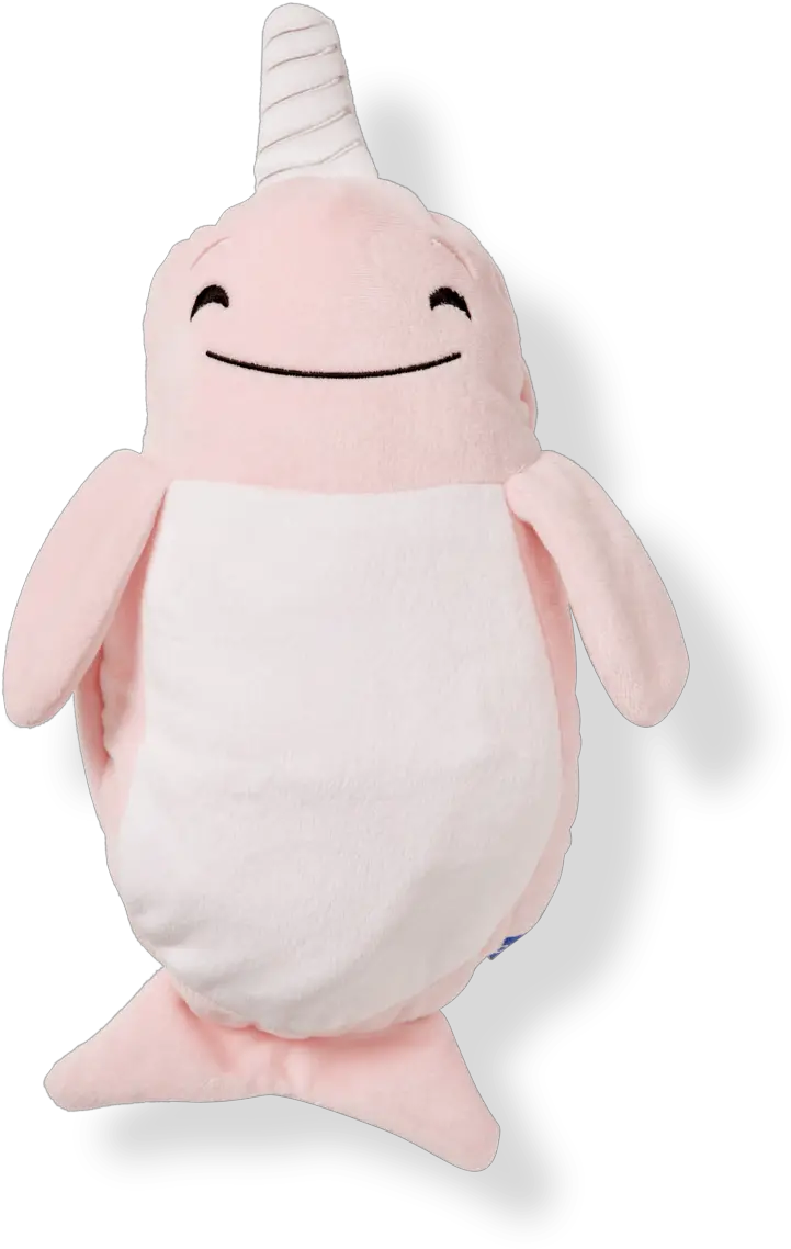 Cubcoats Nell The Narwhal Zip Up Hoodie Stuffed Toy Png Narwhal Png