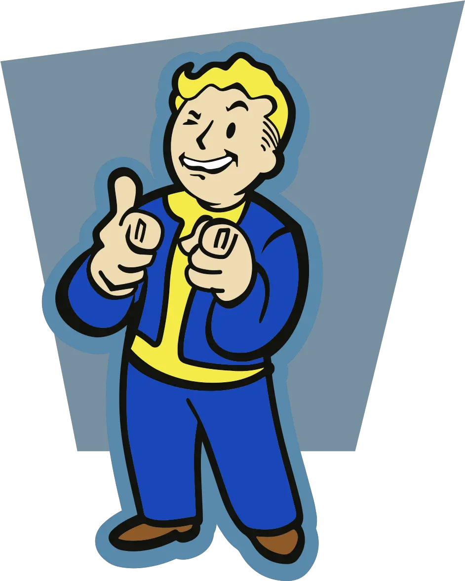 Fallout 4 Vault Boy A5 Notebook Clipart Fallout Vault Boy Charisma Png Pip Boy Png