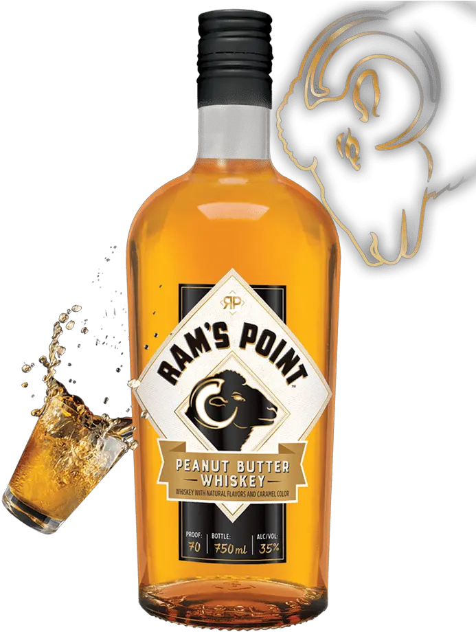 Peanut Butter Whiskey Hd Png Download Rams Point Peanut Butter Whiskey Shot Png