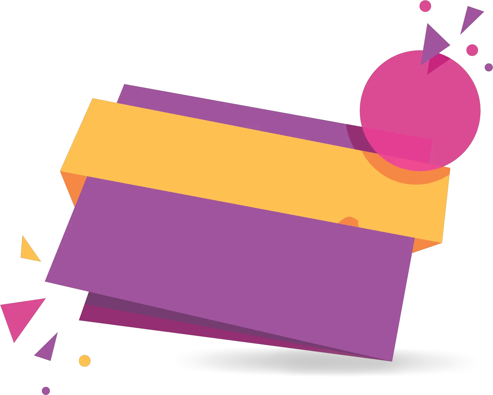 Download Purple Sale Origami Banner Transparent Banner Vector Title Png Banner Png