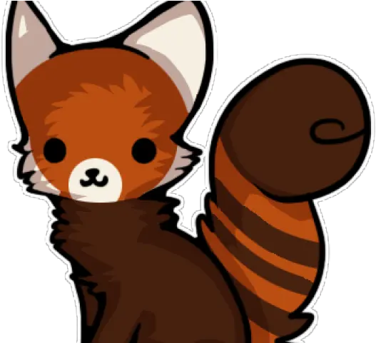 Red Panda Drawing Cute Clipart Cute Red Panda Drawing Png Red Panda Transparent