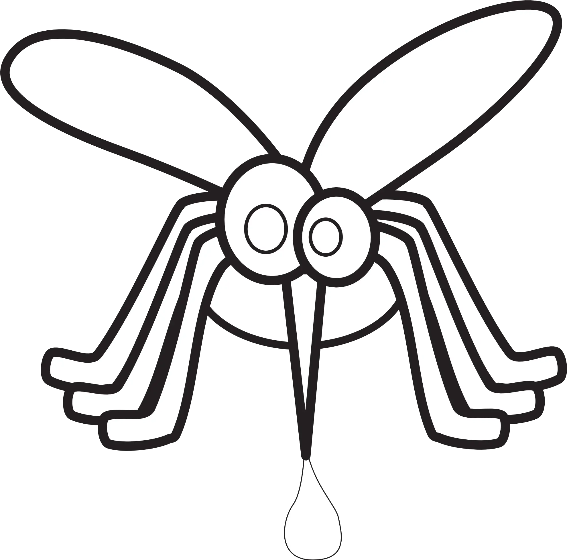 Mosquito Clipart Black And White Png Clip Art Animated Mosquito Mosquito Transparent Background