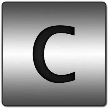 Symbols Letter C Png Transparent Letter C In A Square Letter C Icon