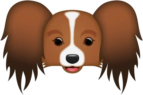 Emoji U2013 The Official Brand Papillon Cartoon Png Dog Emoji Png