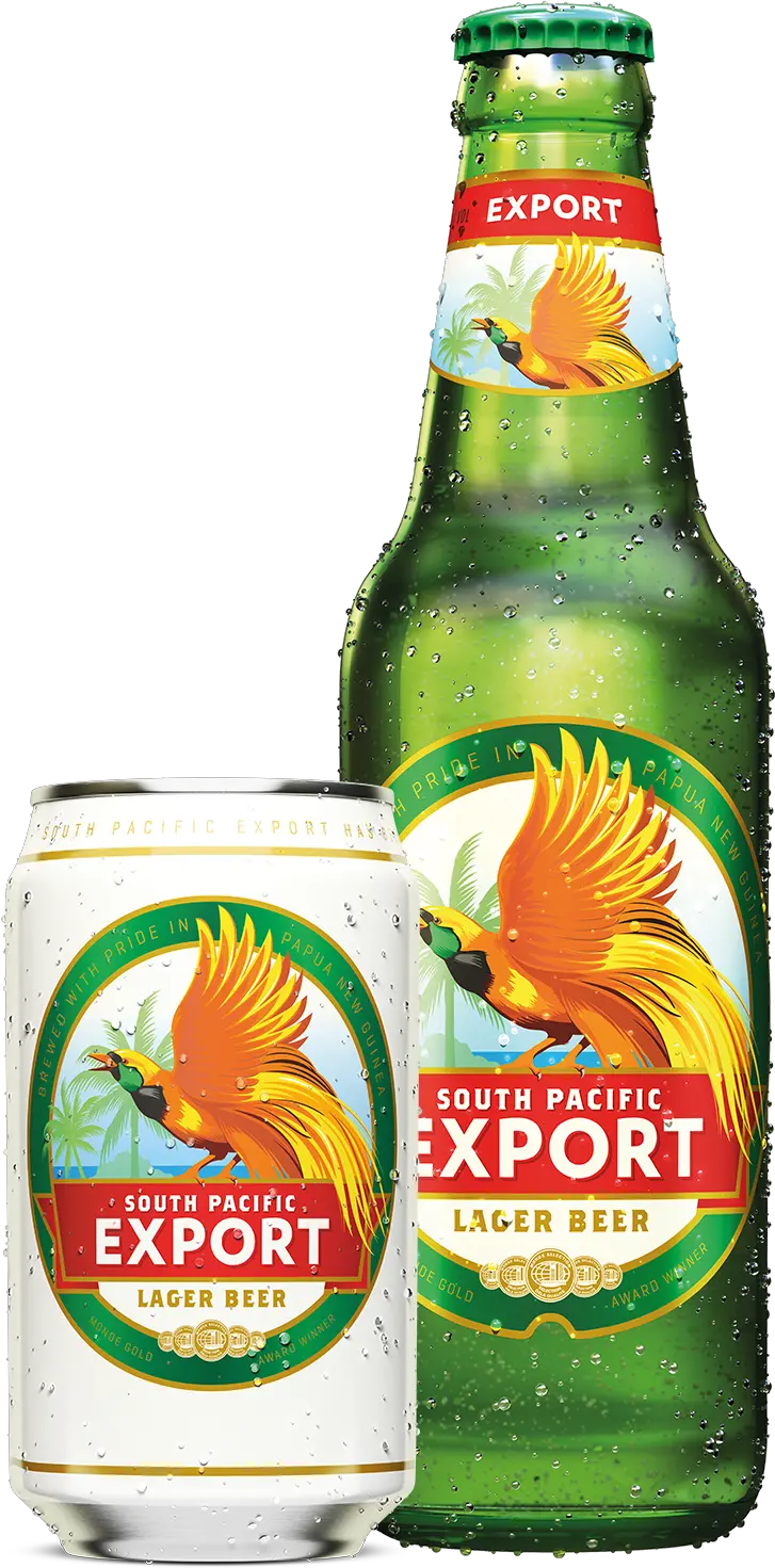 South Pacific Export U2013 Sp Brewery Sp Export Lager Png Alcohol Bottles Png